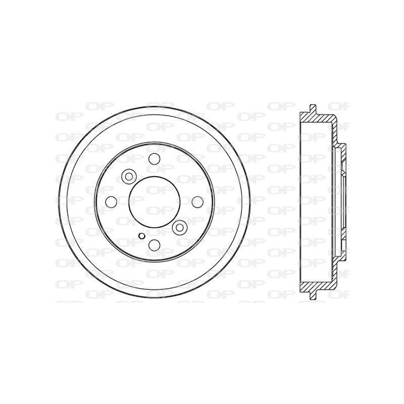 BRAKE DRUM OPEN PARTS ADAPTIVE 