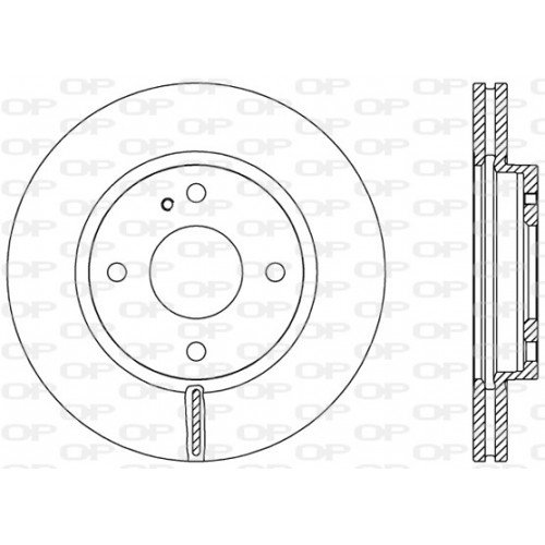 BRAKE DISC OPEN PARTS 2pcs 