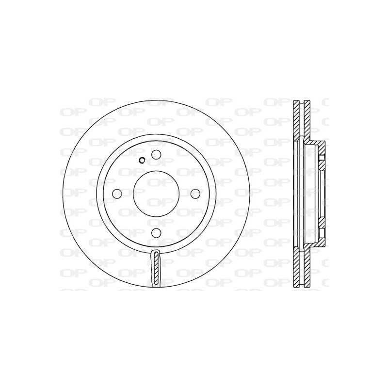 BRAKE DISC OPEN PARTS 2pcs 