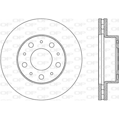 BRAKE DISC OPEN PARTS 2pcs 