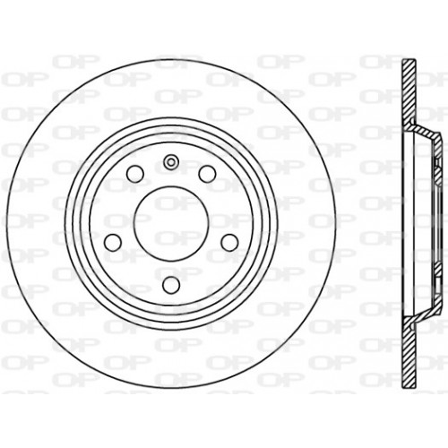 BRAKE DISC OPEN PARTS RADIANCE 2pcs 