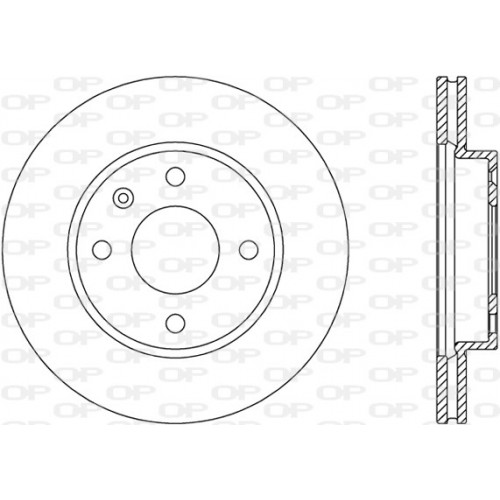 BRAKE DISC OPEN PARTS 2pcs 