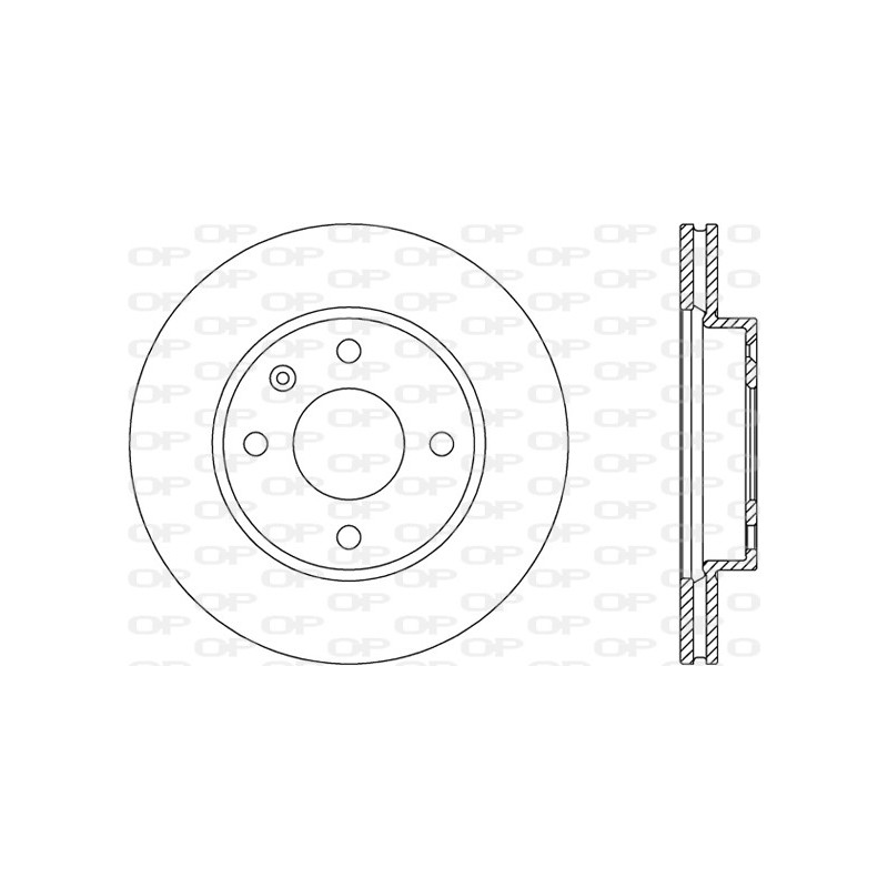 BRAKE DISC OPEN PARTS 2pcs 