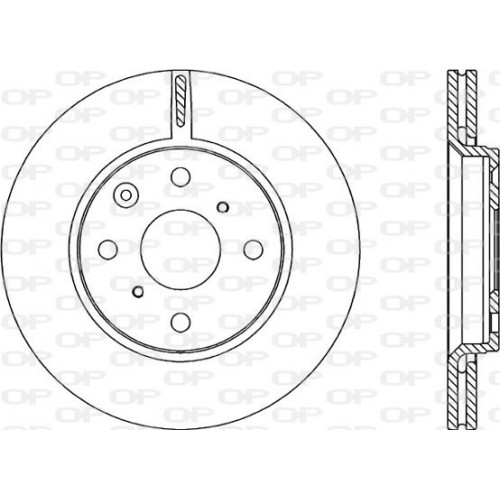 BRAKE DISC OPEN PARTS 2pcs 