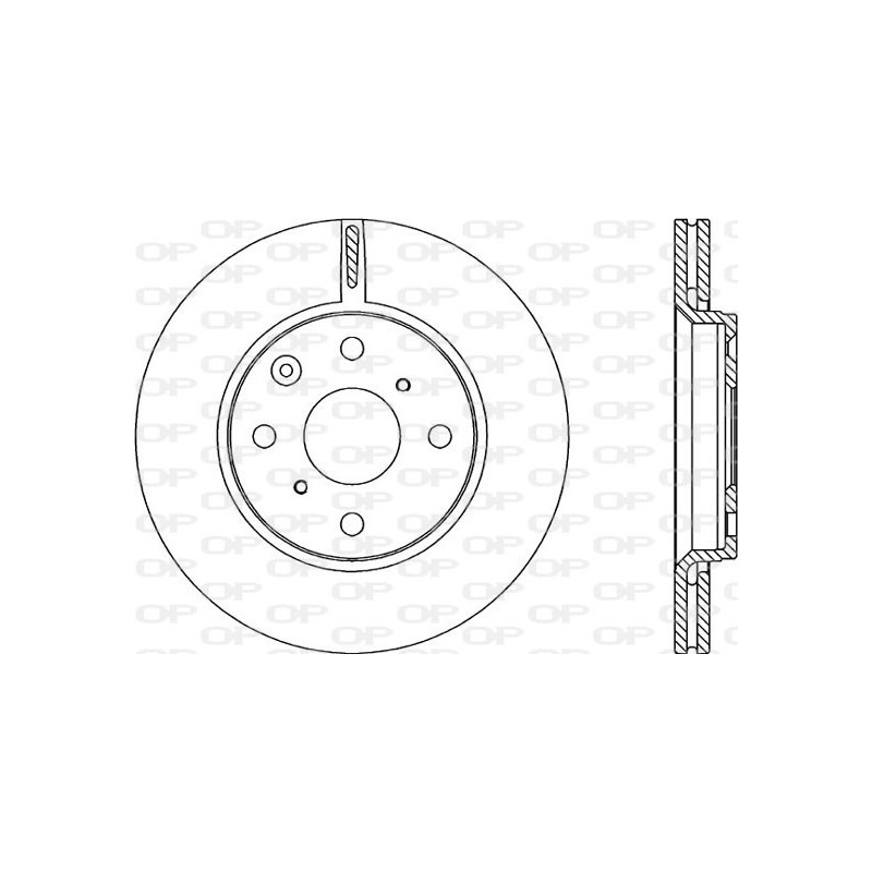 BRAKE DISC OPEN PARTS 2pcs 