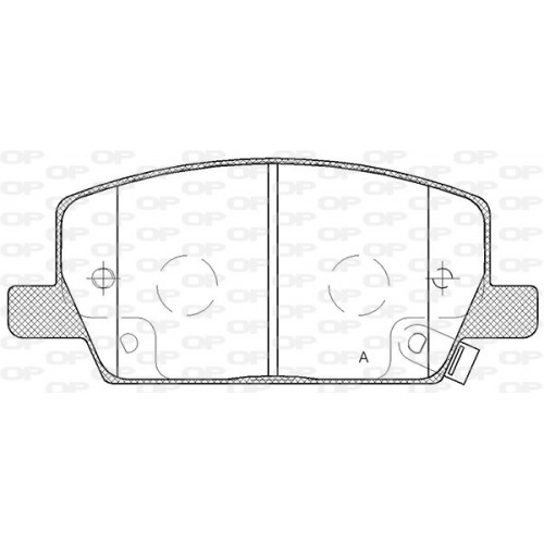 OP BRAKE PADS 1 PC 