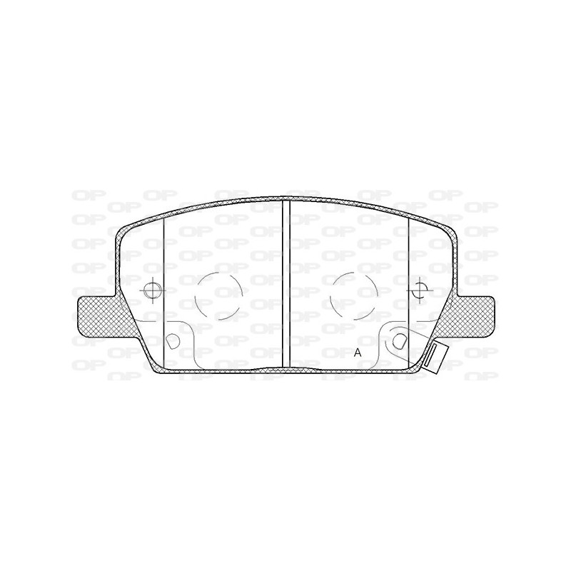 OP BRAKE PADS 1 PC 