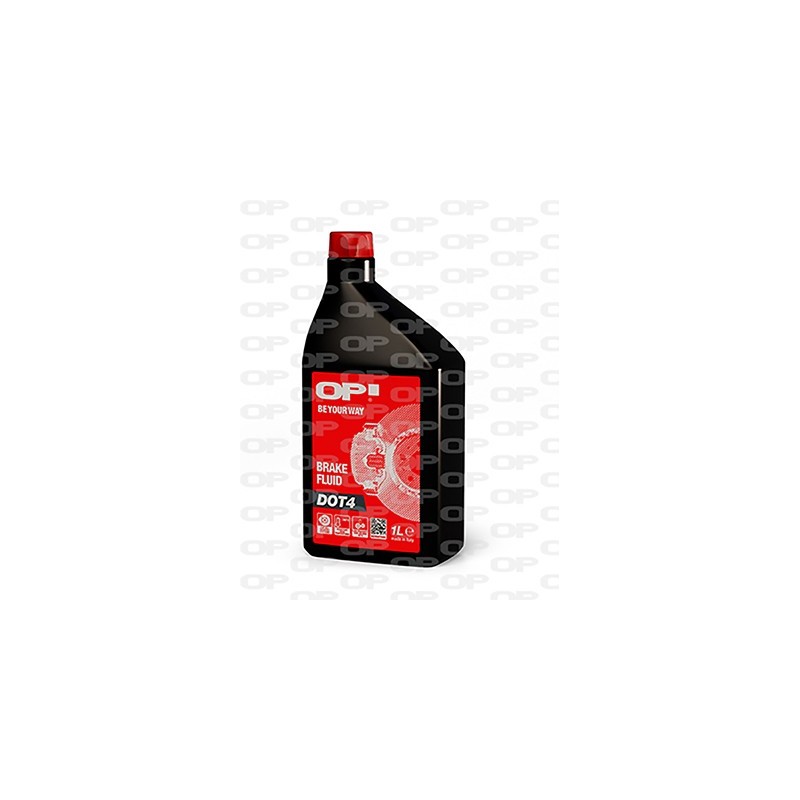 OP BRAKE FLUID DOT4 1LT 12PCS 