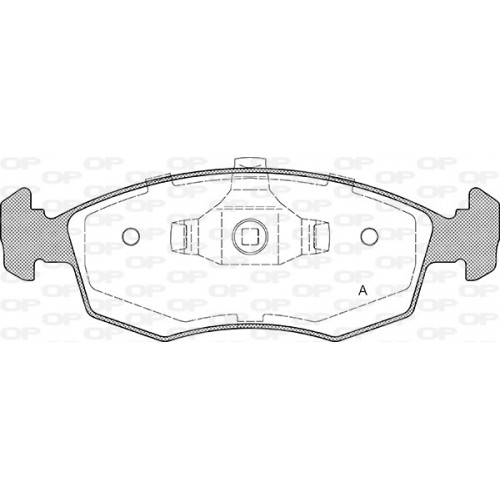 OP BRAKE PADS 1 PC 