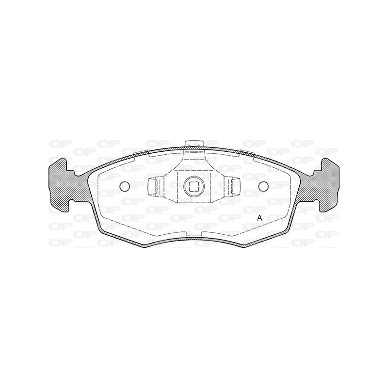 OP BRAKE PADS 1 PC 