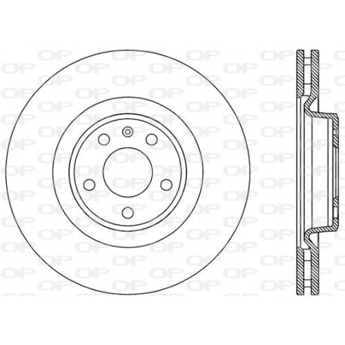 BRAKE DISC OPEN PARTS RADIANCE 2pcs 