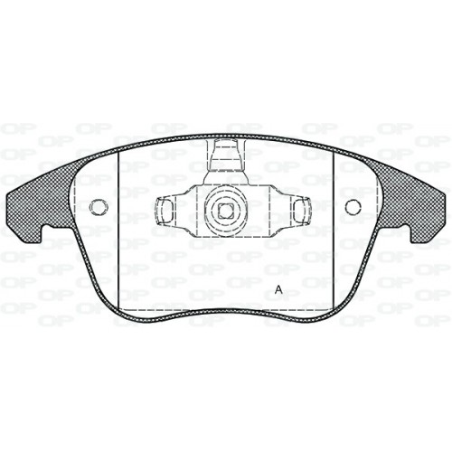 OP BRAKE PADS 1PC 