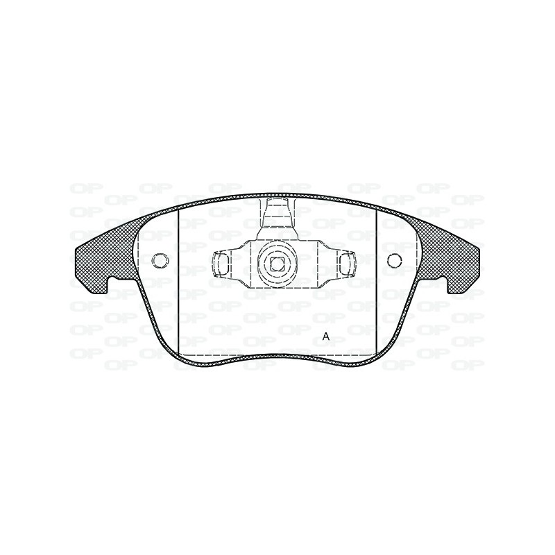 OP BRAKE PADS 1PC 