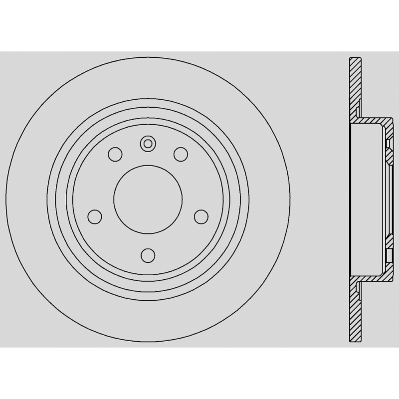 BRAKE DISC OPEN PARTS ADAPTIVE 2pcs 