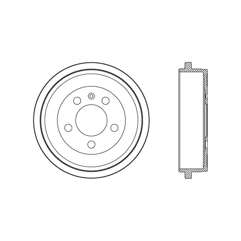 BRAKE DRUM OPEN PARTS ADAPTIVE 