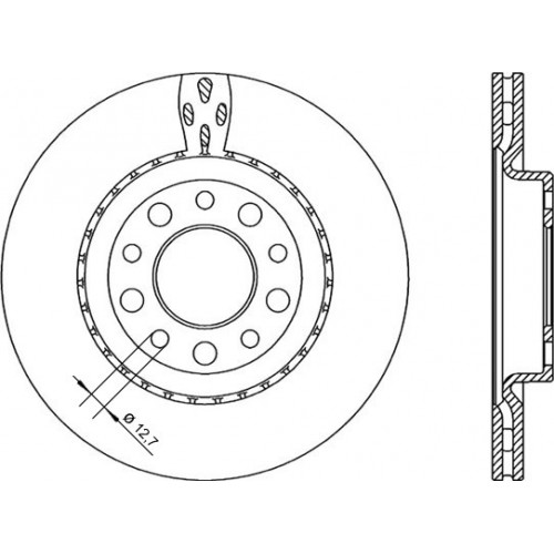 BRAKE DISC OP *ESAURIM RADIANCE 2pcs 