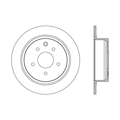 BRAKE DISC OPEN PARTS RADIANCE 2pcs 