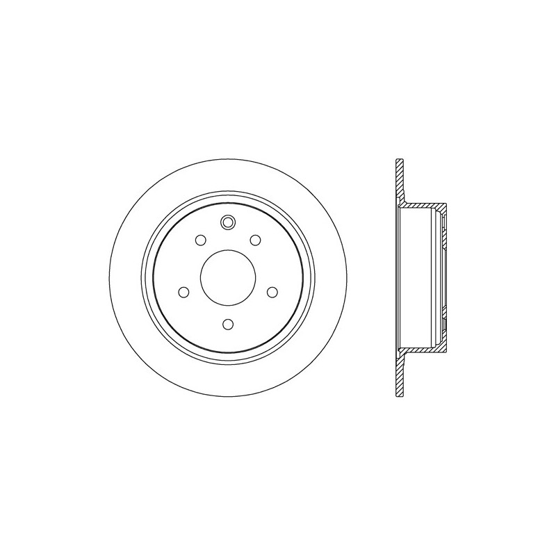 BRAKE DISC OPEN PARTS RADIANCE 2pcs 