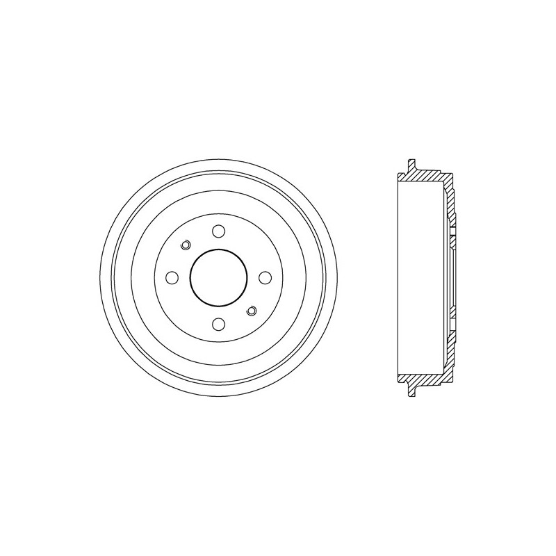 BRAKE DRUM OPEN PARTS ADAPTIVE 