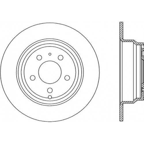 BRAKE DISC OPEN PARTS ADAPTIVE 2pcs... 