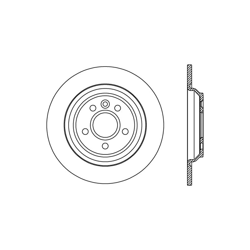 BRAKE DISC OPEN PARTS RADIANCE 2pcs 