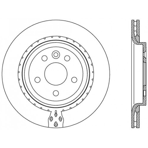 BRAKE DISC OPEN PARTS RADIANCE 2pcs 