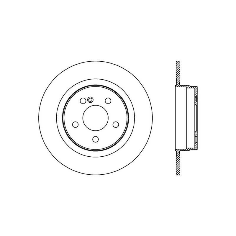 BRAKE DISC OPEN PARTS RADIANCE 2pcs 