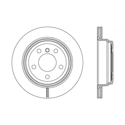 BRAKE DISC OPEN PARTS RADIANCE 2pcs 