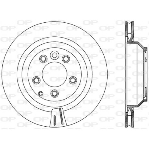 BRAKE DISC OP *ESAURIM RADIANCE 2pcs 