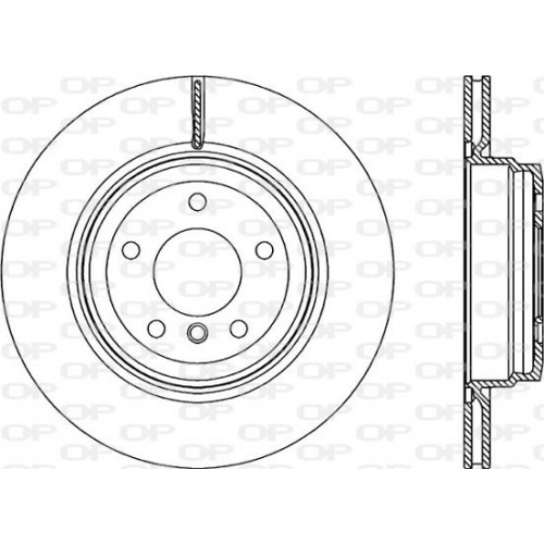 BRAKE DISC OPEN PARTS RADIANCE 2pcs 