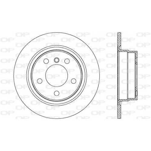 BRAKE DISC OPEN PARTS RADIANCE 2pcs 