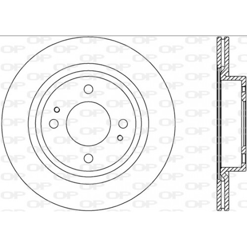 BRAKE DISC OPEN PARTS 2pcs 