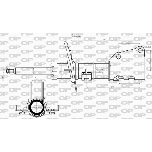OP SHOCK ABSORBER FRONT BILATERAL 