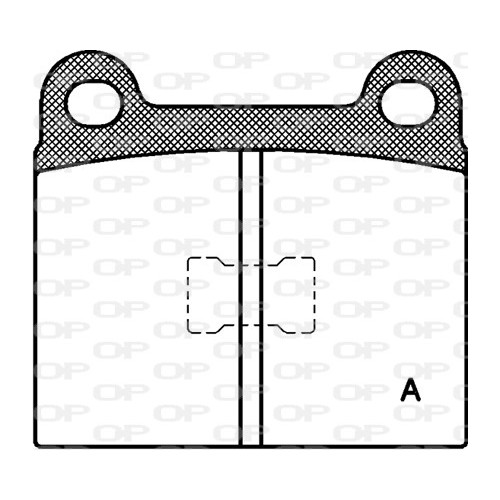 BRAKE PADS OPEN PARTS 1PCS ... 