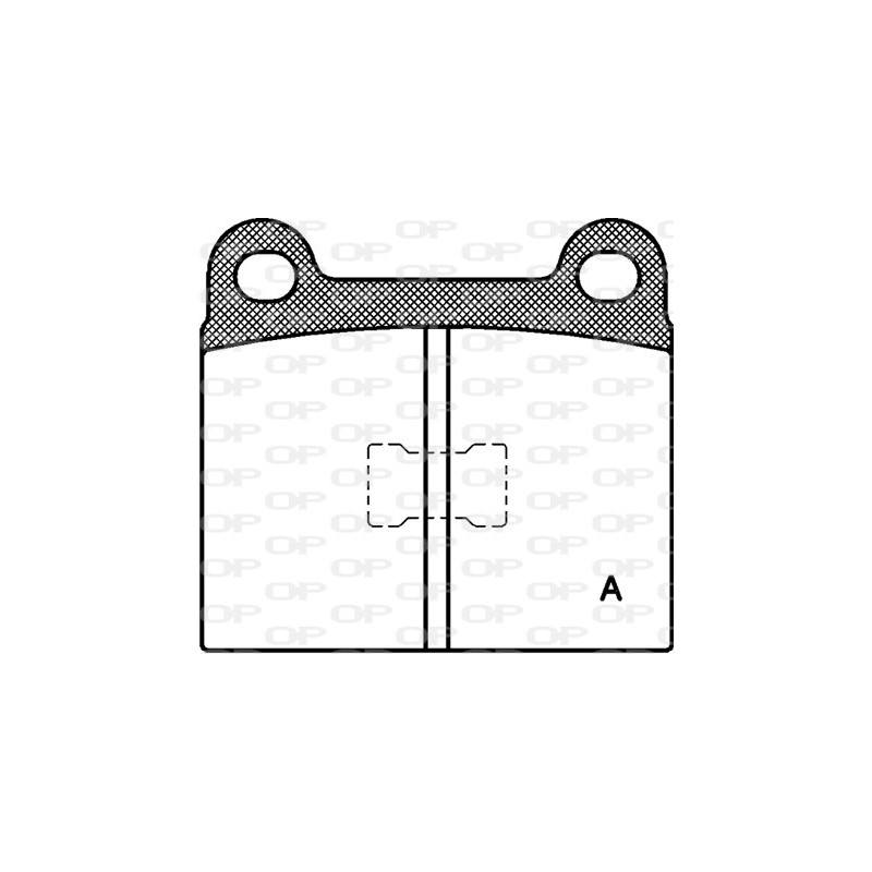 BRAKE PADS OPEN PARTS 1PCS ... 