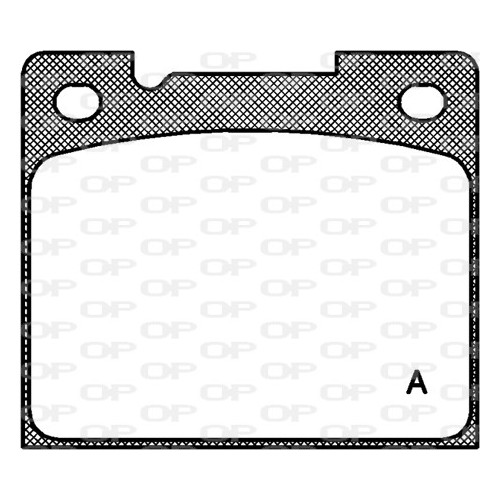 BRAKE PADS OP *ESAURIM 1PCS 