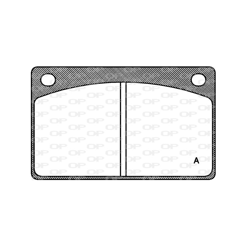 BRAKE PADS OPEN PARTS 1PCS *ESAURIM 