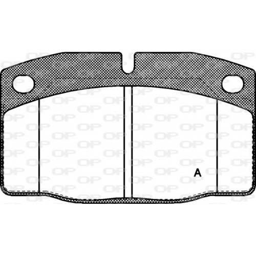 BRAKE PADS OPEN PARTS 1PCS ... 