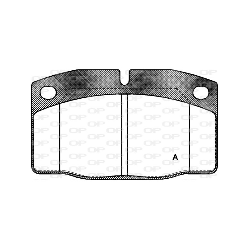 BRAKE PADS OPEN PARTS 1PCS ... 