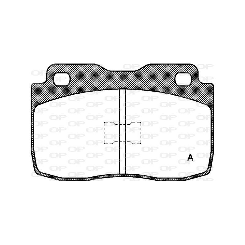 BRAKE PADS OPEN PARTS 1PCS *ESAURIM 