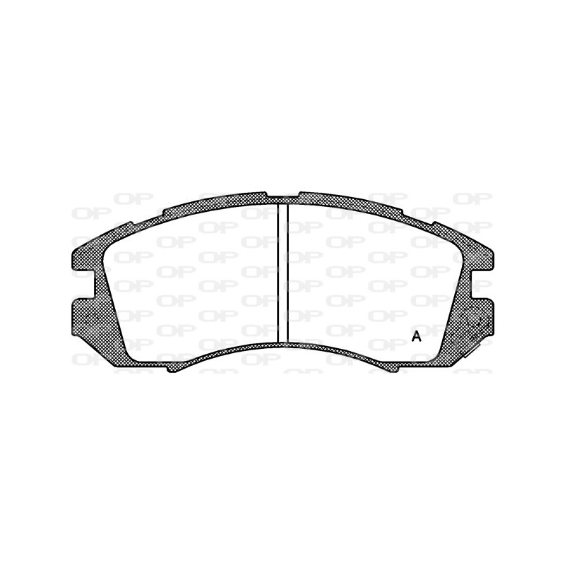 BRAKE PADS OPEN PARTS 1PCS *ESAURIM 