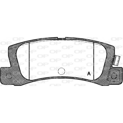 BRAKE PADS OP *ESAURIM 1PCS 