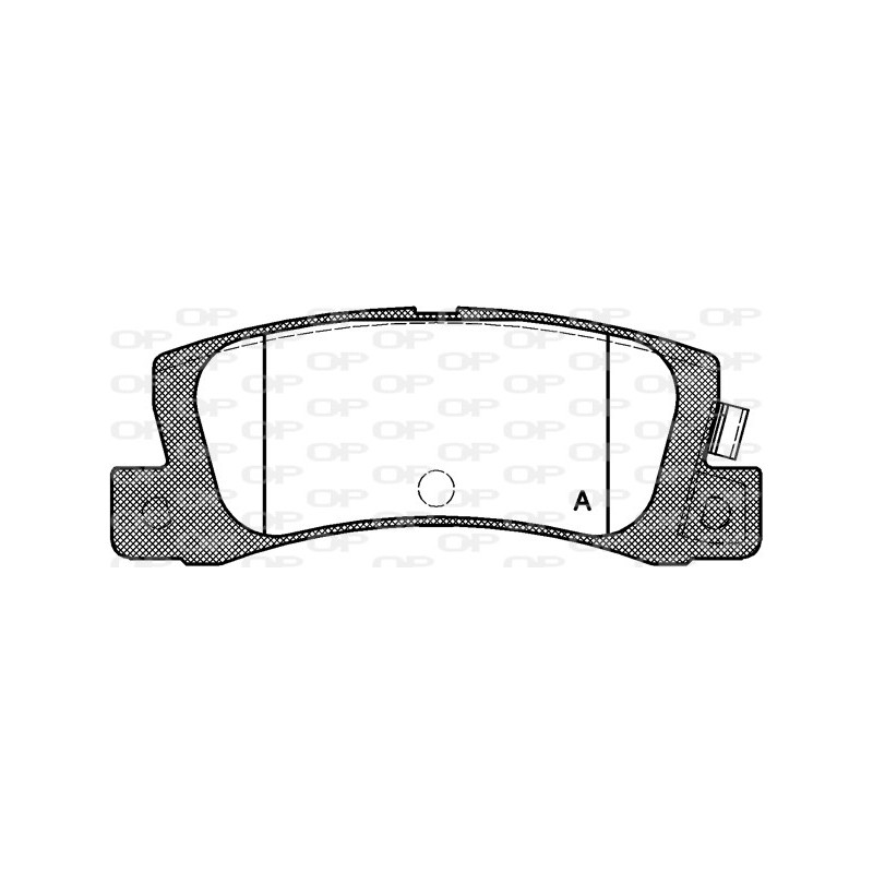 BRAKE PADS OP *ESAURIM 1PCS 