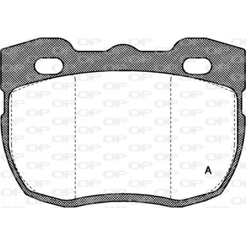 BRAKE PADS OP *ESAURIM 1PCS 