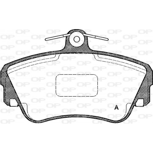 BRAKE PADS OP *ESAURIM 1PCS 