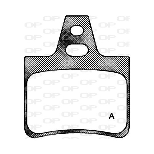 BRAKE PADS OP *ELIMINATO 1PCS 