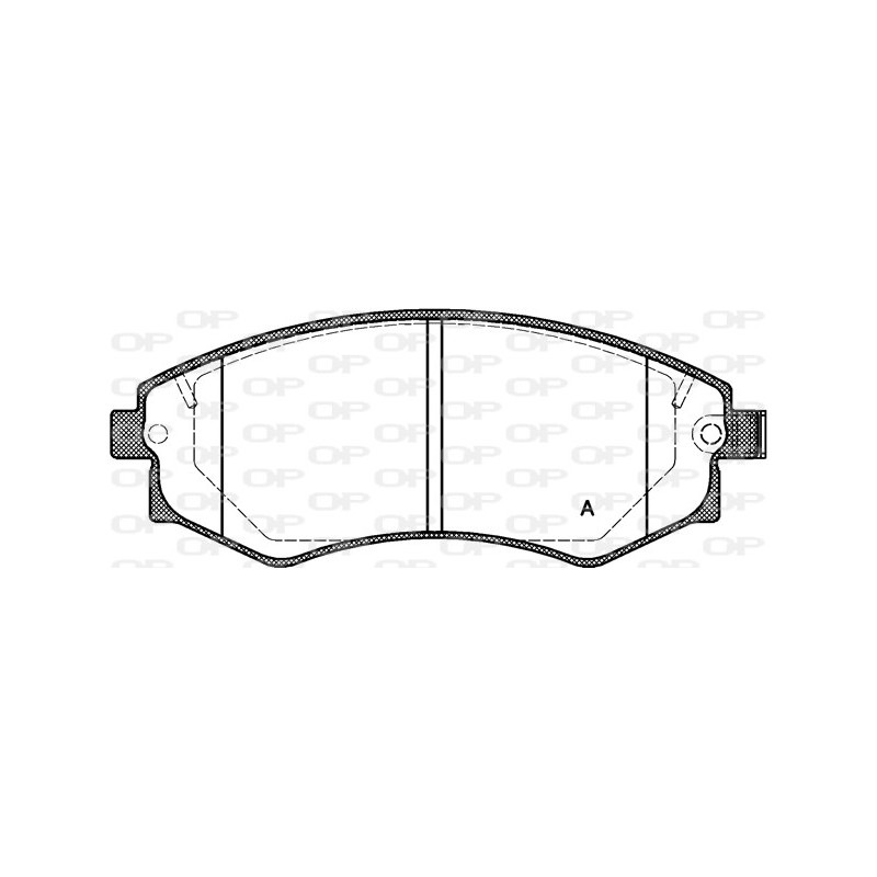 BRAKE PADS OP *ESAURIM 1PCS 