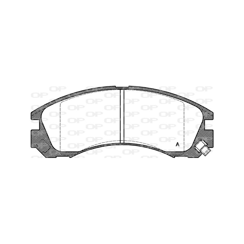 BRAKE PADS OPEN PARTS 1PCS 