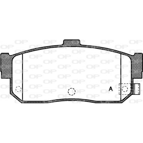 BRAKE PADS OP *ESAURIM 1PCS 