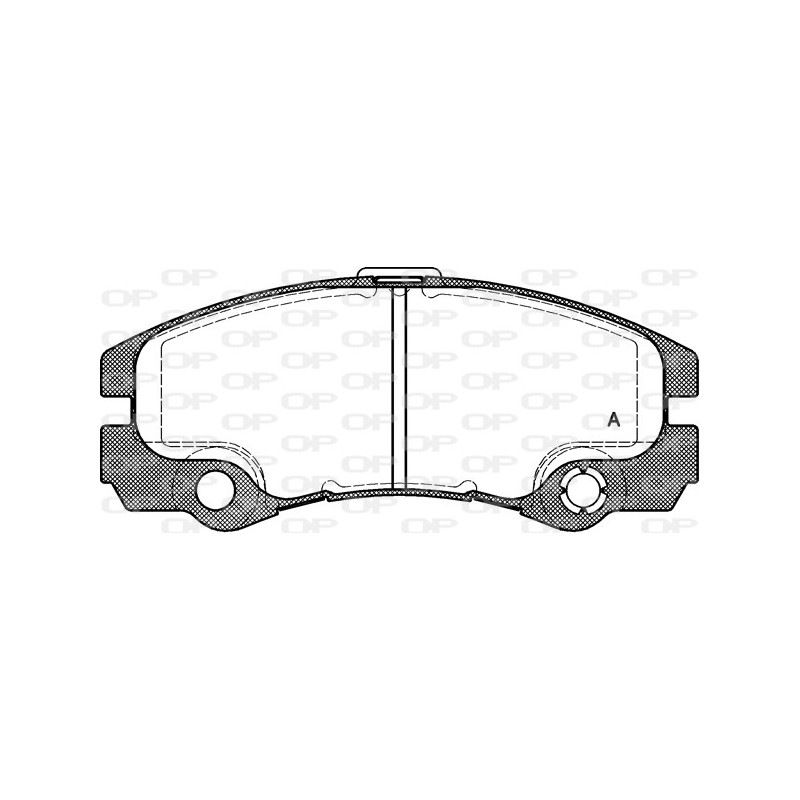 BRAKE PADS OPEN PARTS 1PCS 